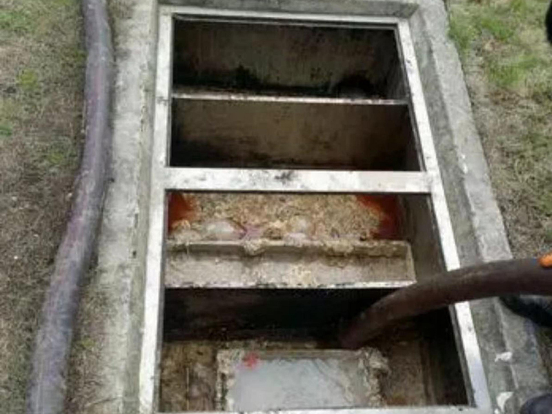 岭东隔油池清理