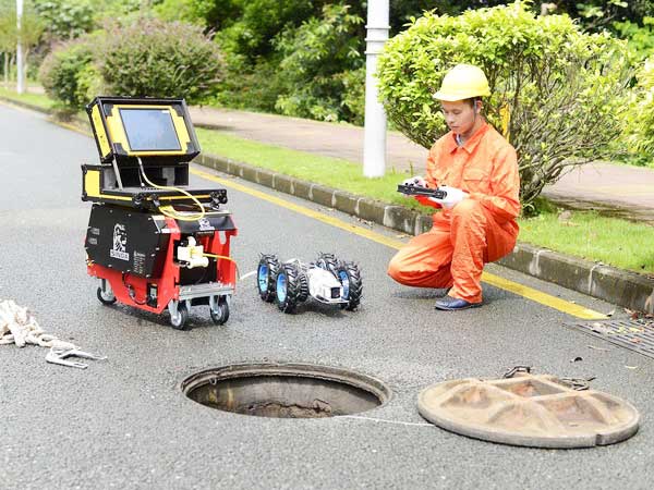 岭东管道机器人检测