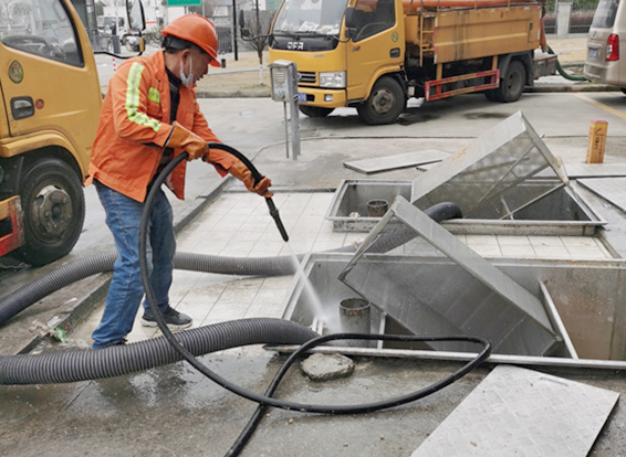 岭东隔油池清理